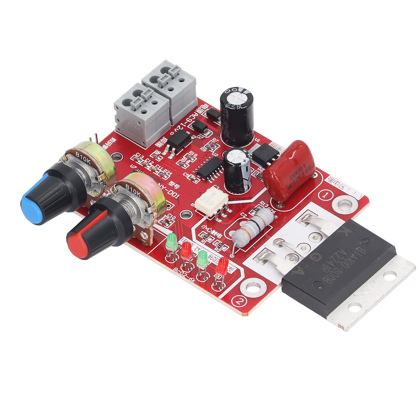 Punktschweiß-Steuerplatine, Digitale PCB-Leiterplatine für DIY-Punktschweißgerät mit Zeitstromsteuerung, Hochleistungs-Punktschweißmaschine Platine für präzises Schweißen