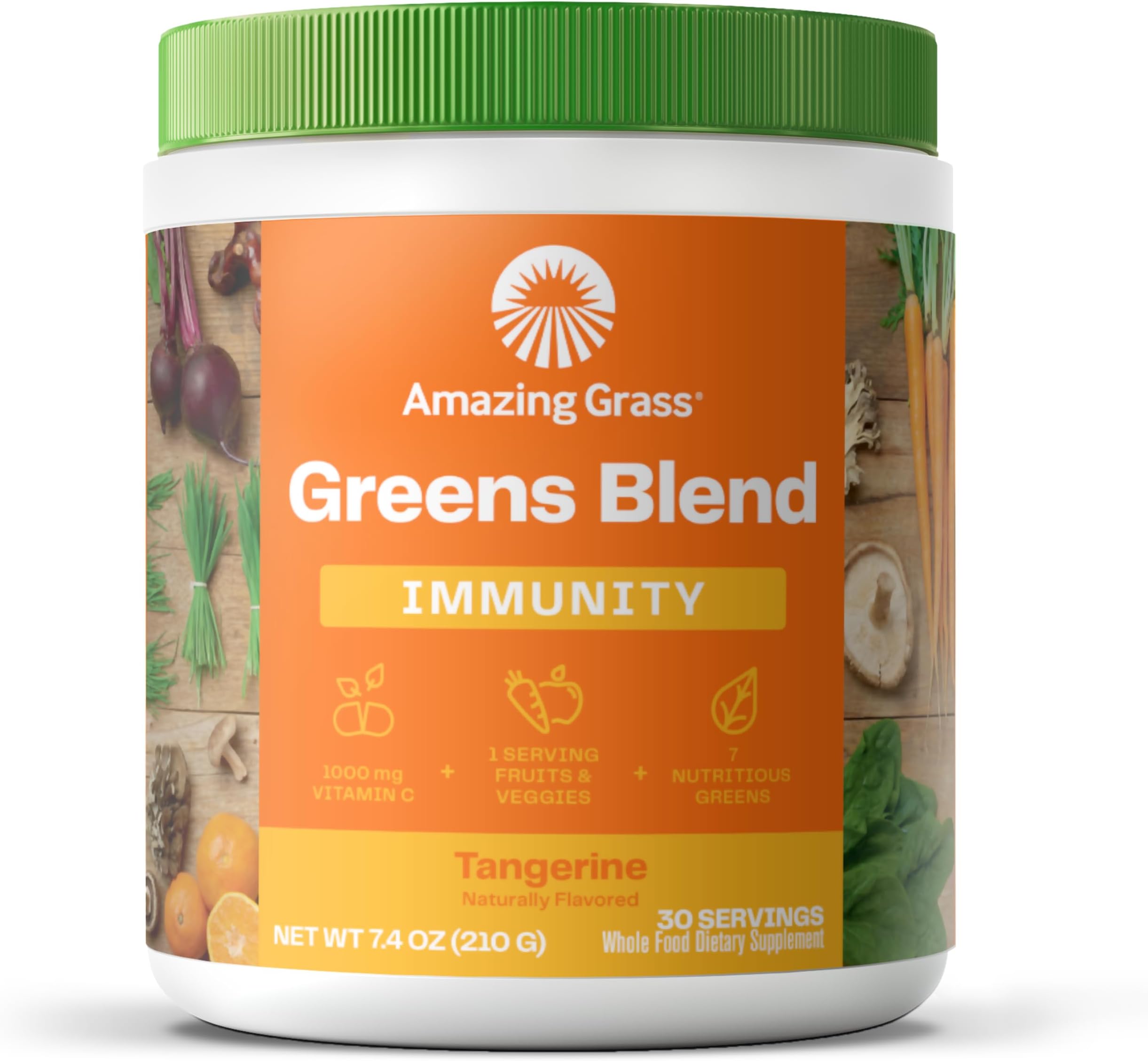 Amazing Grass Green Superfood Immunity Tangerine, 30 units
