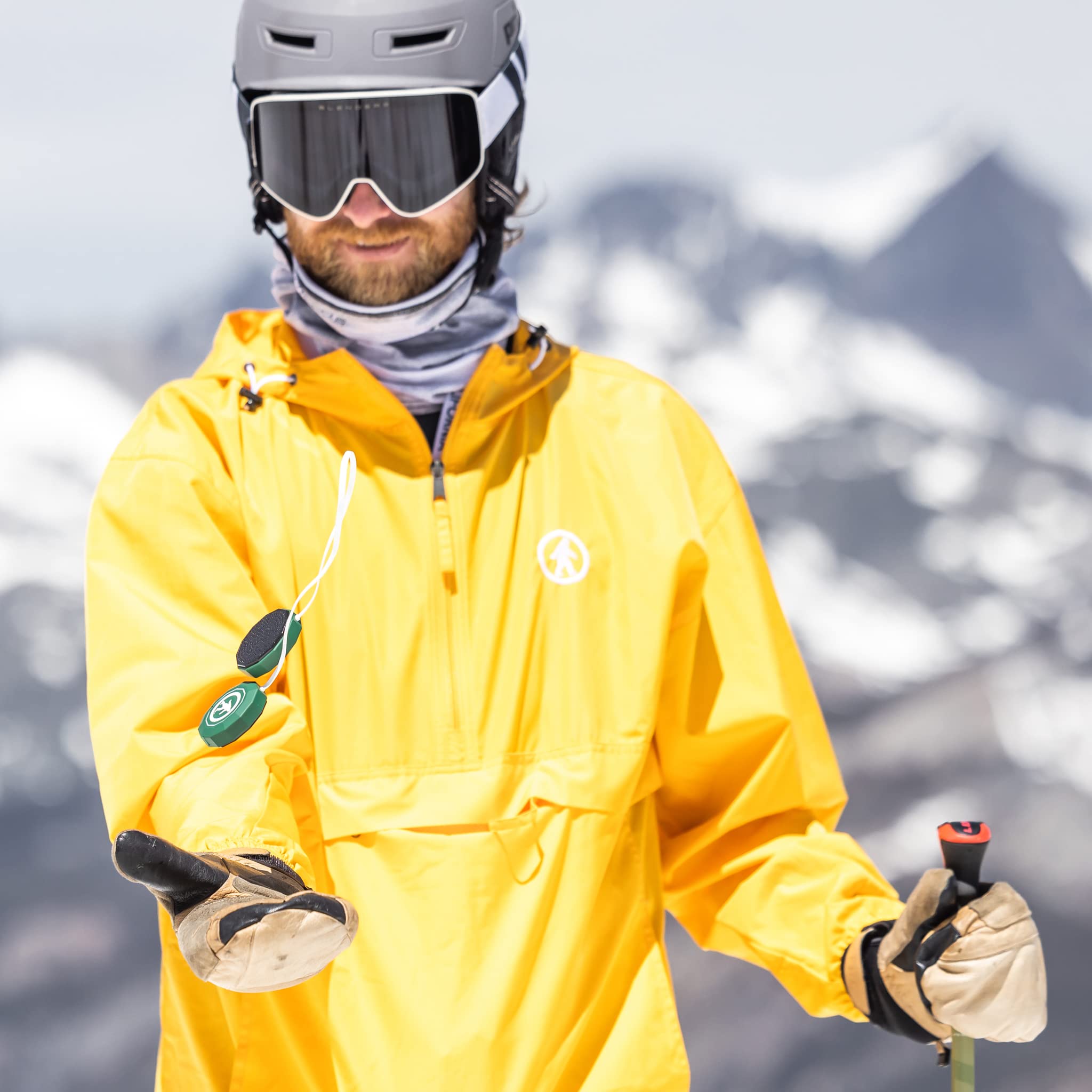 Outdoor Tech Casque de Moto Bluetooth Chips 3.0 - Casque de Neige - Casque de Moto Bluetooth - Casque Bluetooth