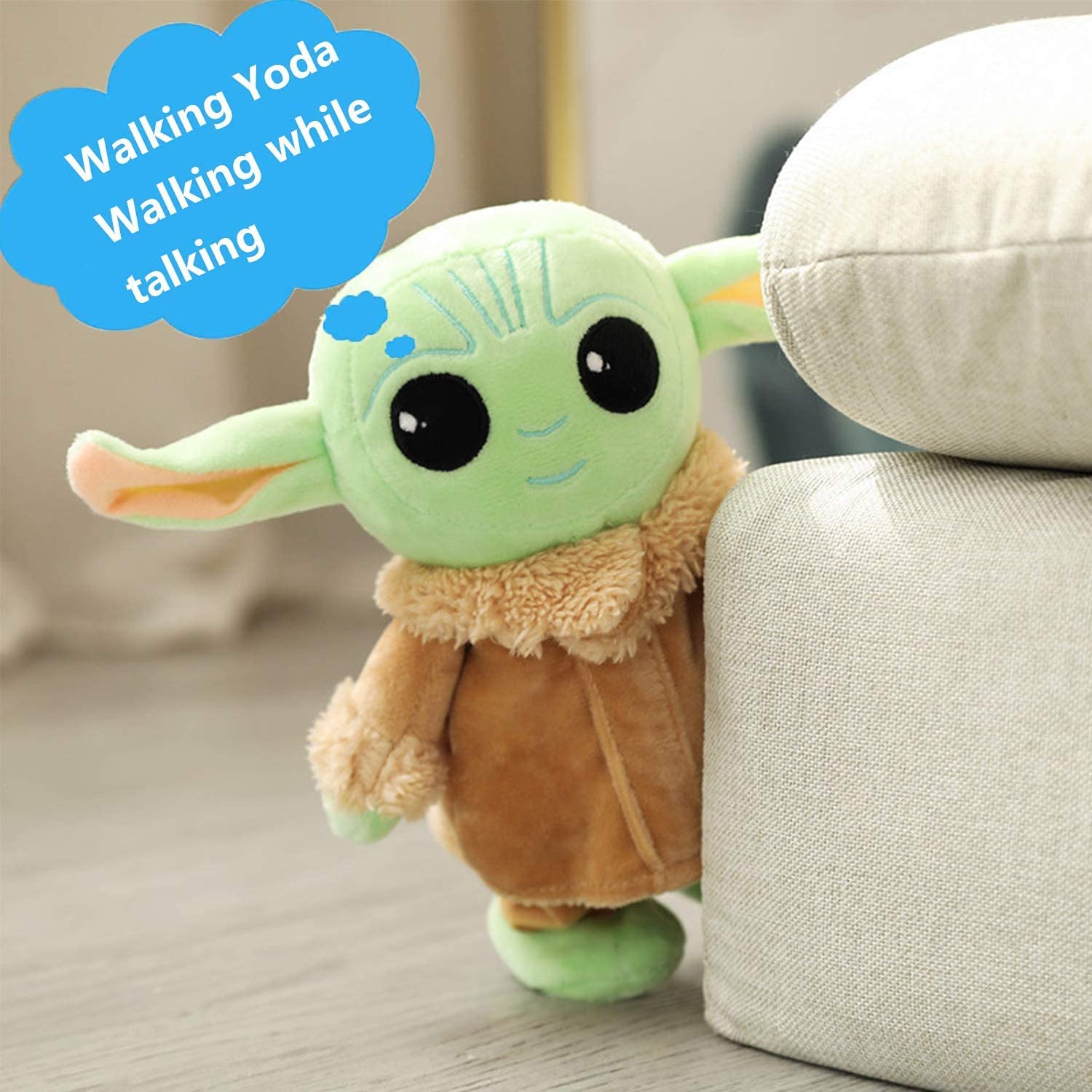 Amazon.co.jp: ORZKEY ベビーヨーダ ぬいぐるみ しゃべる 歩く