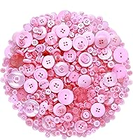 Vista 16 de Greentime 350-400 PCS Botones de Resina de Navidad Botones Surtidos de 2 y 4 Agujeros Redondos para Manualidades para Decoraciones de Fiestas