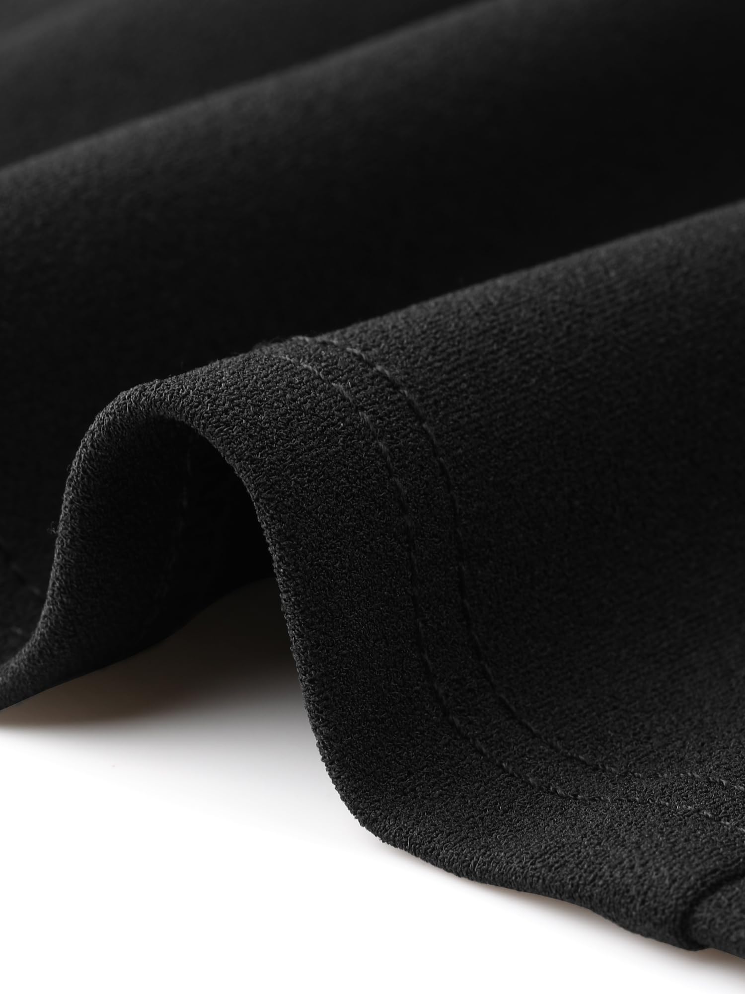 Allegra K Vestidos de Oficina para Mujer Cuello en V sin Mangas Corte A Vestido Midi de Trabajo