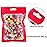 Boao 100 Pieces Resealable Foil Food Storage Bags with Clear Window Coffee Beans Candy Packaging Pouch for Food Small Business Supplies for Jewelry Self Sealed Storage Bags(3 x 4.7 Inch,Red)