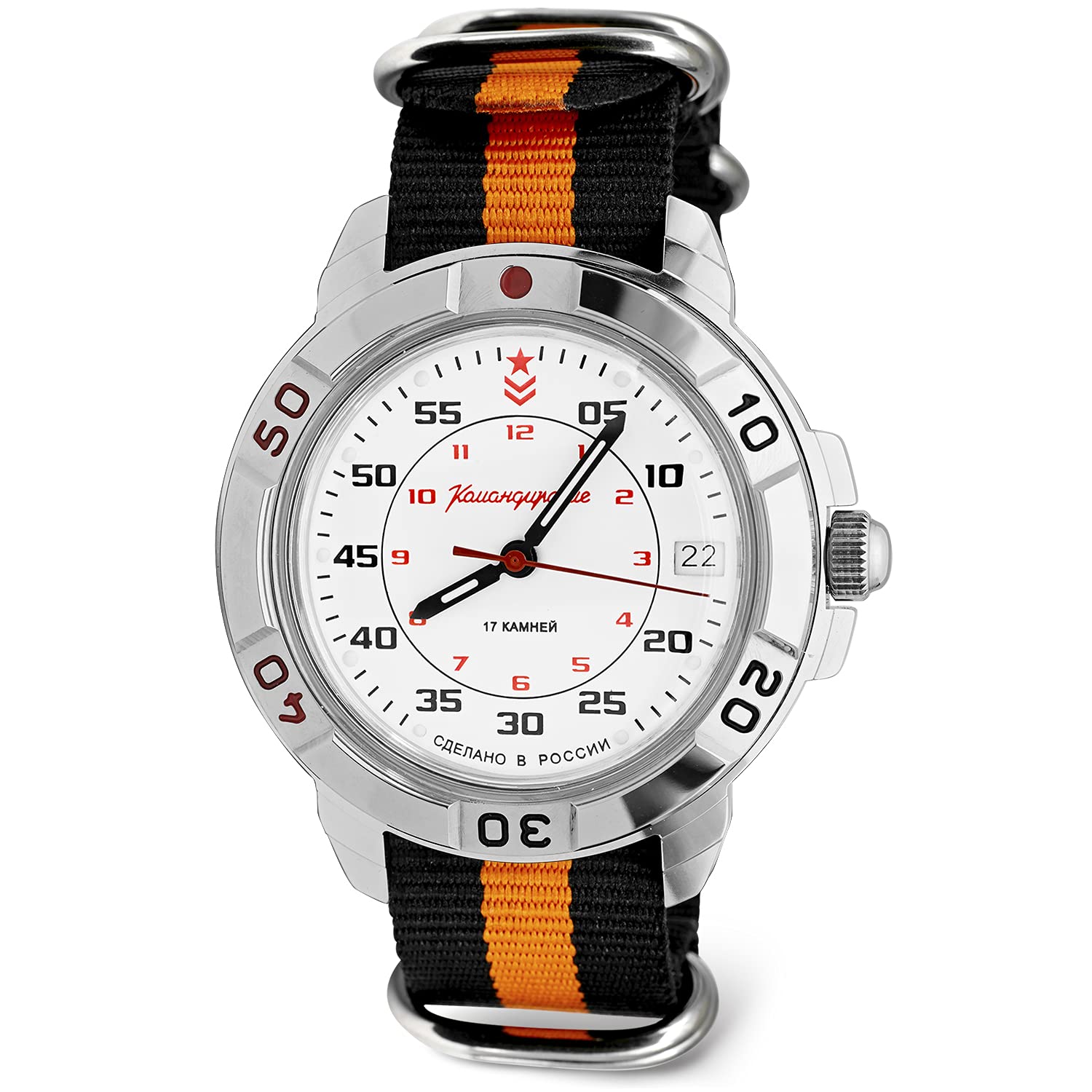 VOSTOK | Komandirskie Russian Army Commander Classic Military Mechanical Wrist Watch | Fashion | Business | Casual Men’s Watches | 171 Series