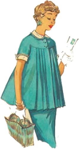 Miniatura 2 de Patrón de los años 50, tops de maternidad - Busto 32" (81.3cm)
