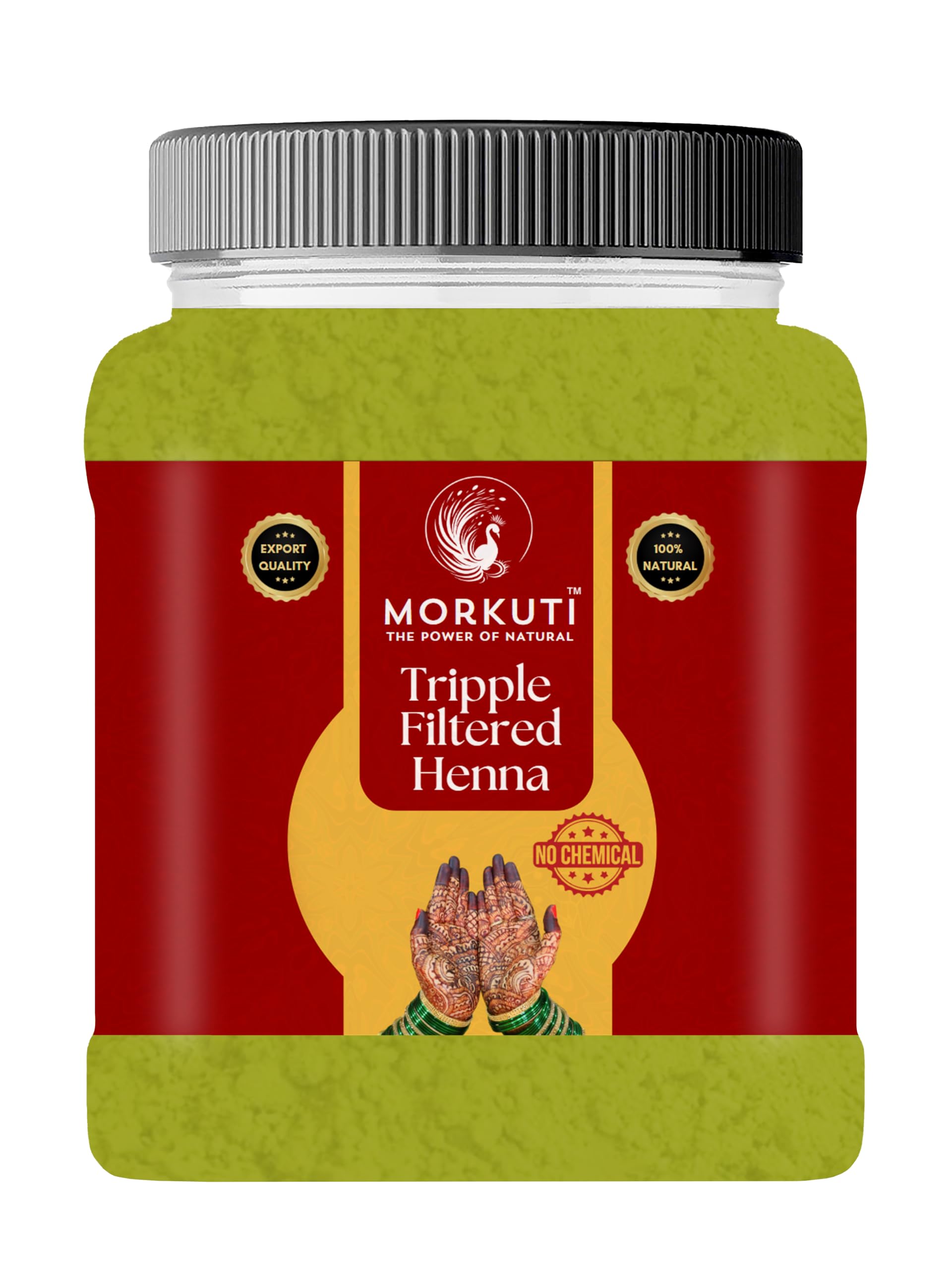 100% Naturals Triple Filltered Henna Powder ,Mehandi powder For Hand and Leg 350 gm-image-30