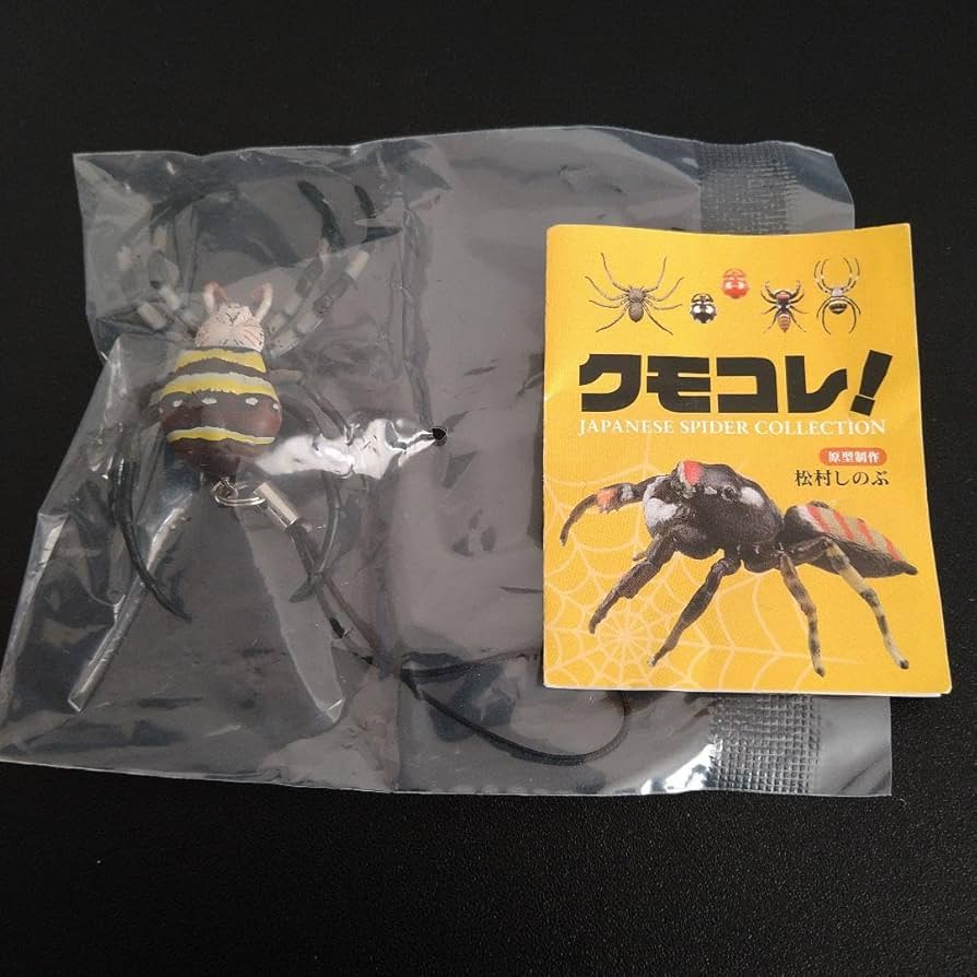 日本のクモ Amazon.co.jp: 海洋堂 カプセルQ クモコレ 日本の蜘蛛ストラップ