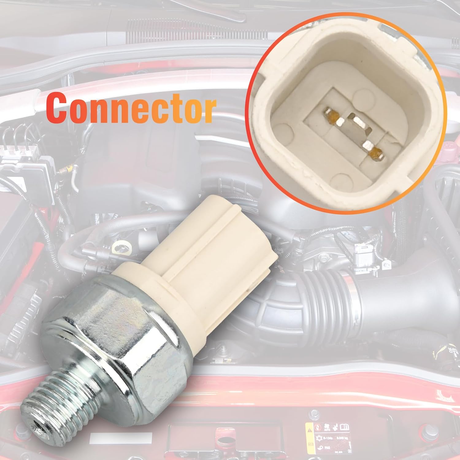 28600-RPC-004 Engine Oil Pressure Switch Sensor Compatible with Civic 2006 2007 2008 2009 2010 2011 Fit 2007 2008