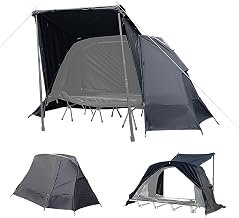 GOGlamping Tent Fly Sheet Only 【SKY EYE CT FLY】/【SKY EYE CT PLUS FLY】【SKY EYE CT and PLUS Type Freestanding Cot Tent TC Dedicated】Solo Tent/Geo Dome Tent/Kangaroo Tent Fly Sheet Solo 1-Person