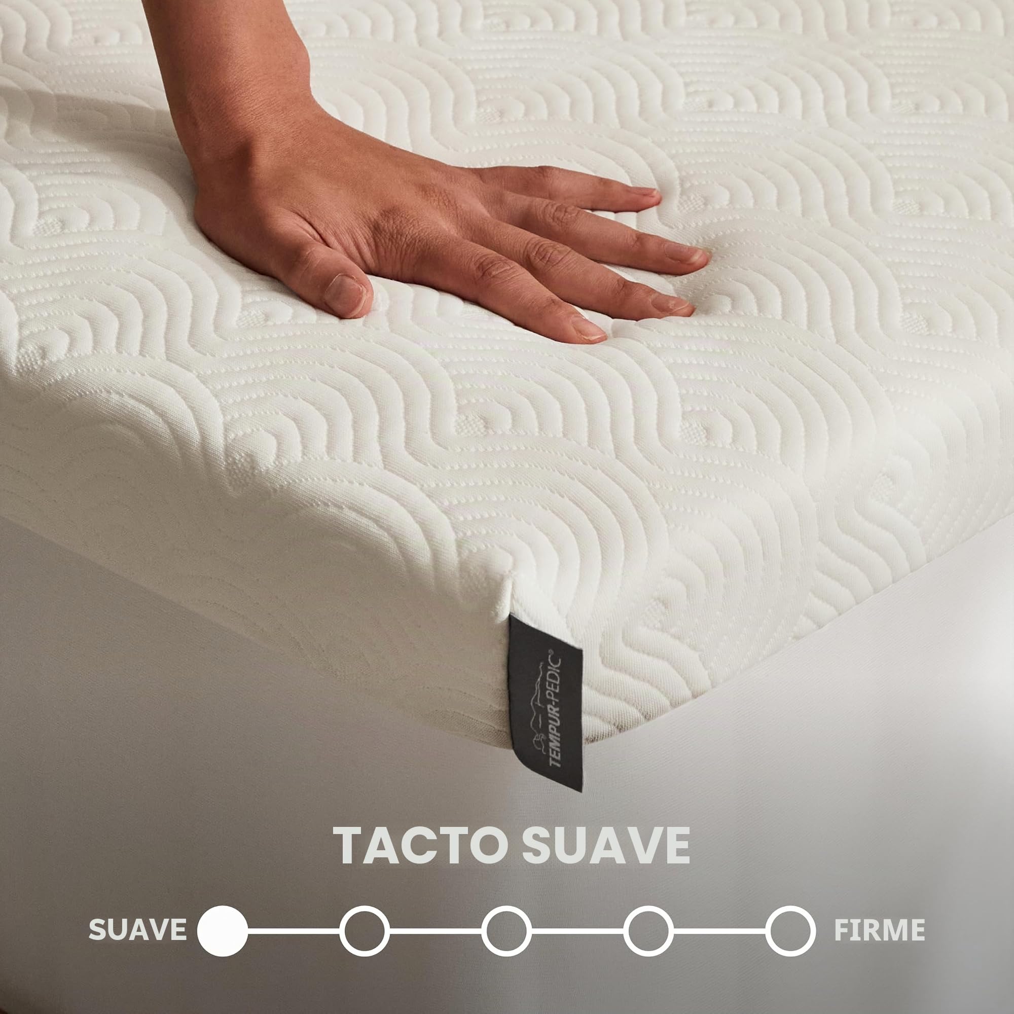 TEMPUR-PEDIC Cloud Topper Full White Plein Blanco