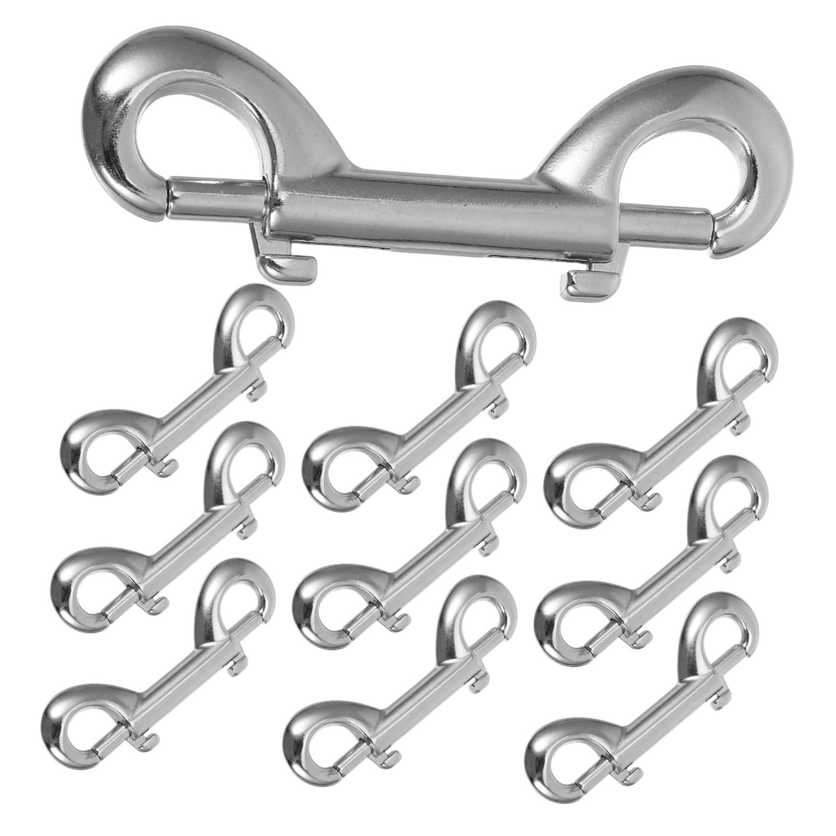 Clips portátiles fáciles de colocar con doble gatillo de aleación de zinc para accesorios
