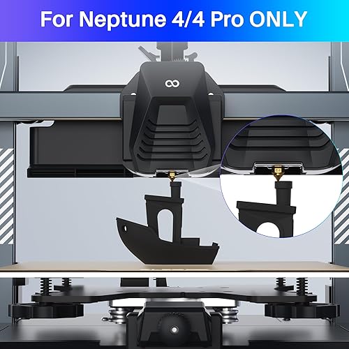 Miniatura 6 de ELEGOO Boquillas de varios tamaños para impresoras 3D Neptune 4 y Neptune 4 Pro, boquillas Hotend de latón 0.20.40.60.031 in con kits de limpieza