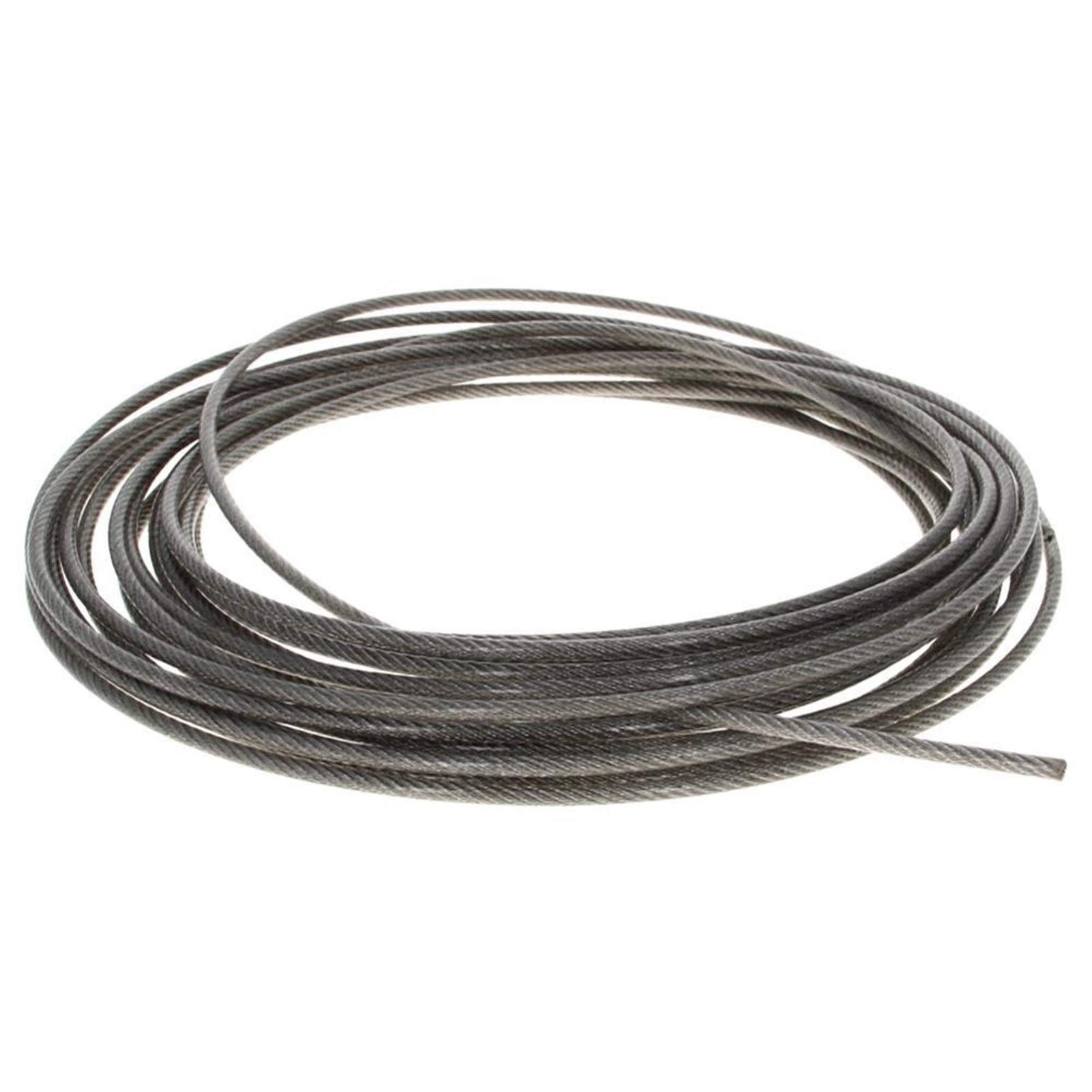 Cable Acero Recubierto de PVC cable de alambre de acero inoxidable 304-Acero-alambre flexible de la cuerda de 4 mm de diámetro 6 ~ 30m suave larga del cable de elevación for tender la ropa Cable De Al