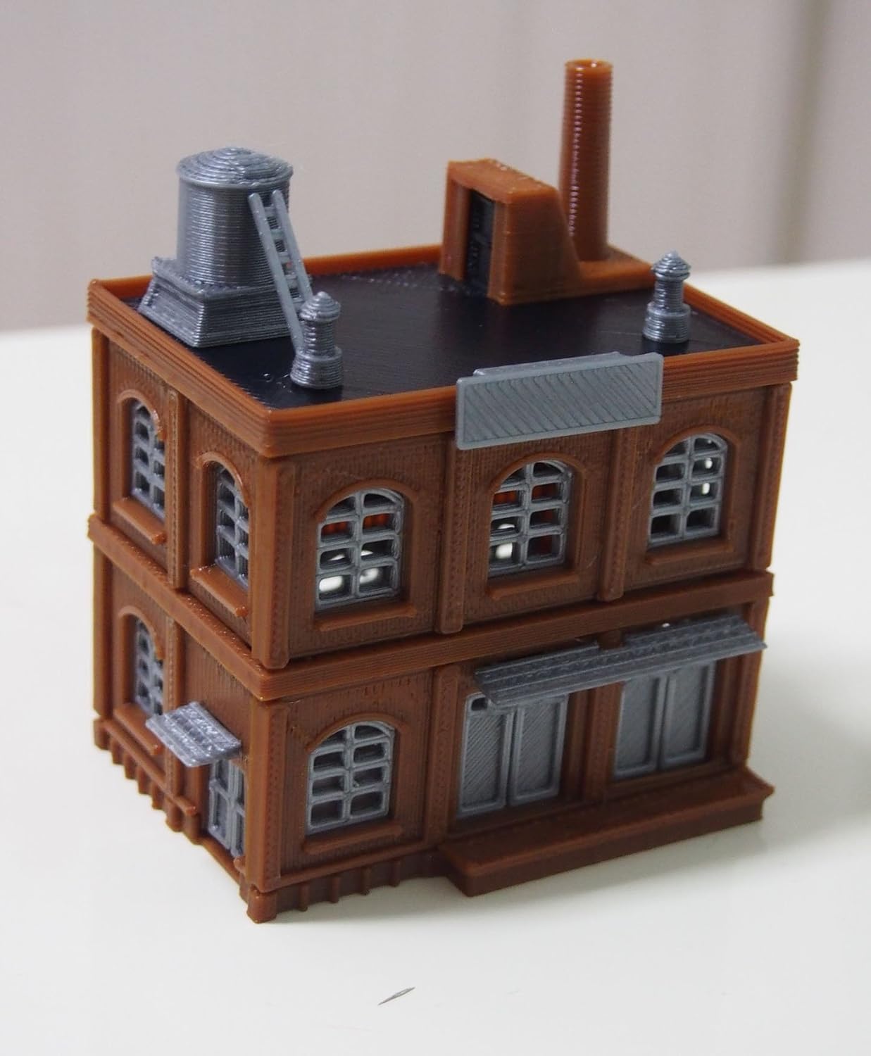 Outland Models Railway Industrial Building Factory/Warehouse Stackable N Scale