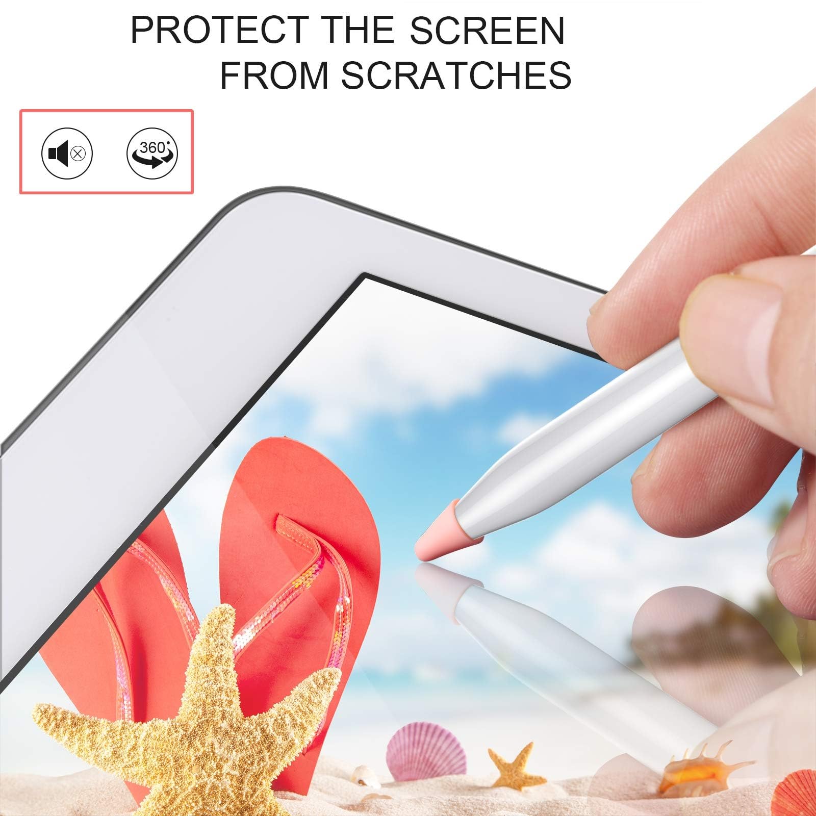 Weewooday 48 Pièces Étui De Silicone Compatible Avec Pencil