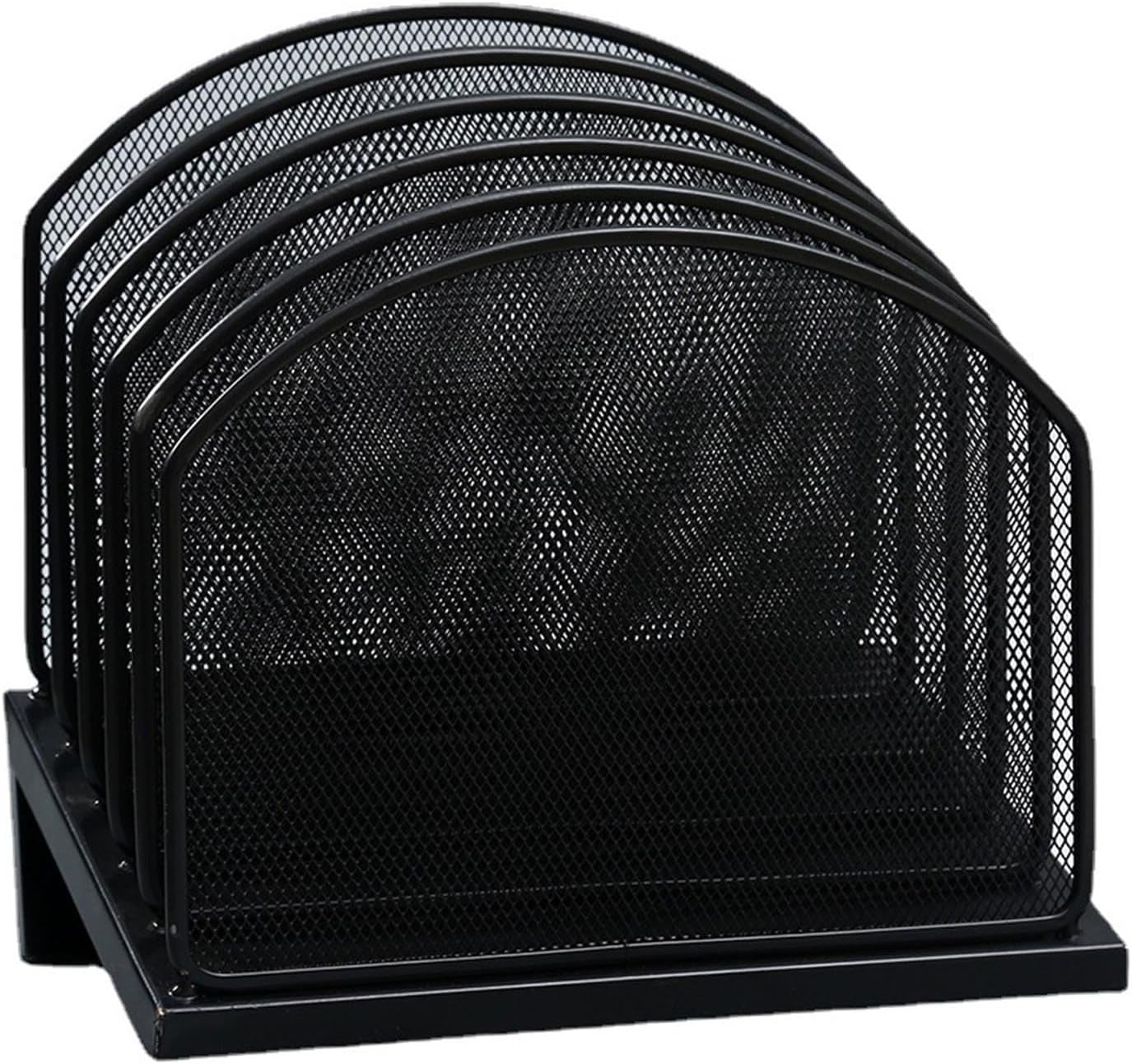 デスクファイルオーガナイザー垂直フォルダーホルダーメタルラックソータードキュメント学校オフィス教室垂直デスクトップフォルダーデスクオ