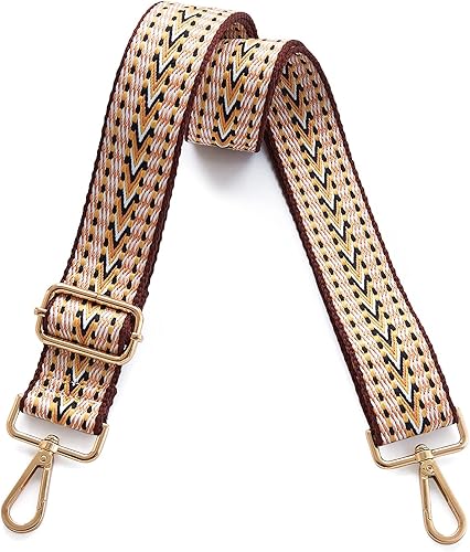 S-Jacorry Correa de repuesto para bolso, correa ancha para el hombro, correas de lona ajustables, correas de repuesto para bolso