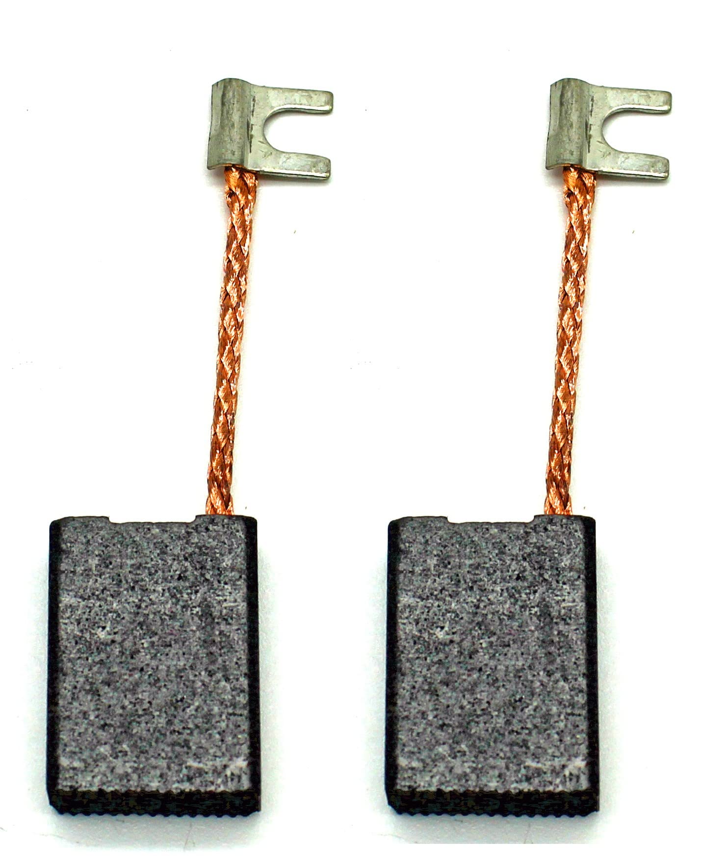 RC-102 - Coppia di spazzole di carbone, 6,3 x 16 x 22 mm, per fresatura superiore Bosch GOF1700, GOF1600, PWS1800, PWS1600, GSH27, USH27
