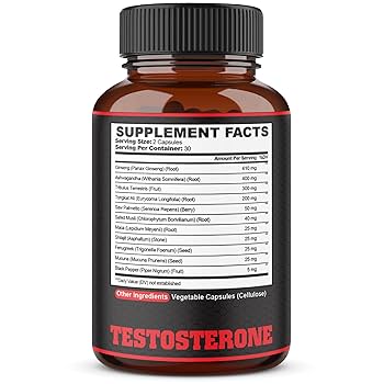 Amazon.com: agobi Testosterone Supplement for Men - 11 Herbs