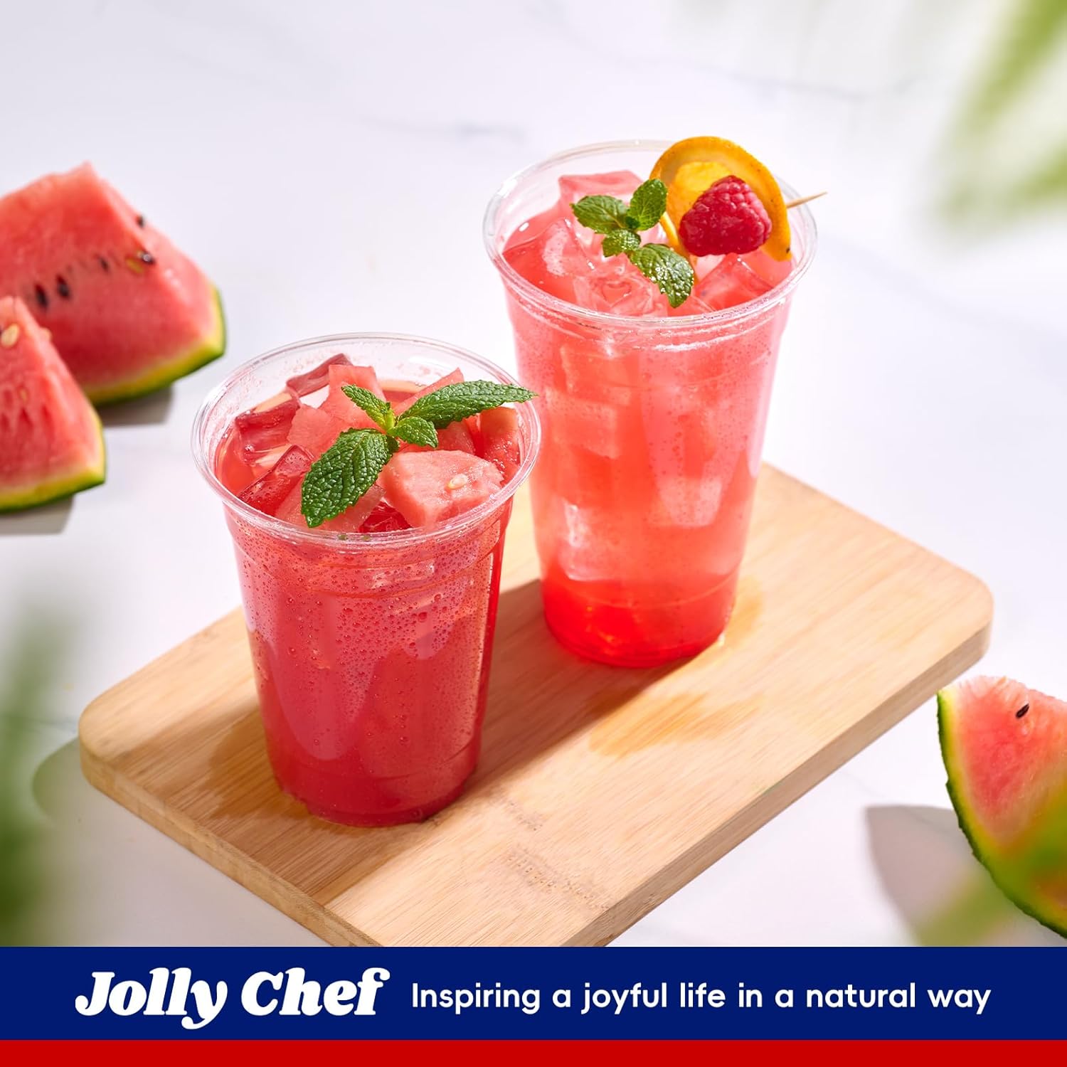 JOLLY CHEF 20 oz Clear Plastic Cups, 1000 Pack Disposable Plastic Cups, Party Drinking Cups for Birthday, Weddings, Picnics, Ceremonies, BBQs, Wedding, Birthday, Party, Thanksgiving - Image 6