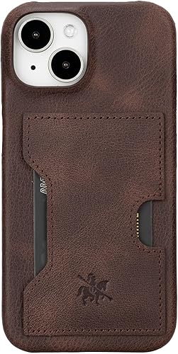 Miniatura 7 de Venito Funda tipo cartera para iPhone 15 con tarjetero y bloqueo RFID, funda de cuero para teléfono, funda desmontable de 6.1 pulgadas, Florencia -