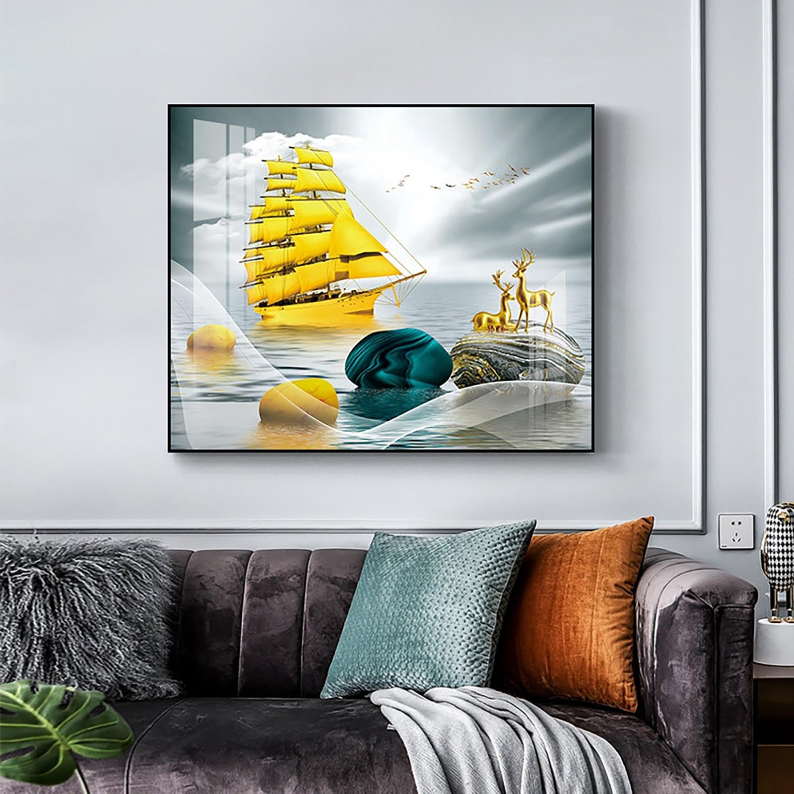 Cubre Cuadro Eléctrico Decorativo, Estilo Nórdico, Cristal, Sin Perforar