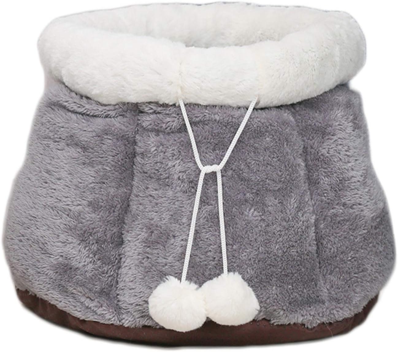 ペット ベッド ストライプ 円形ペットベッド ペット ベッド 猫 犬 小型犬 あったか 丸型 犬用 猫 猫用 ベッド 通年用ドーム型ペットベッド ペット ベッド 犬 猫 かわいい 可愛い おしゃれ グレー ふわふわ L フワフワ 弾力 通年 Irdl Fr