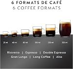 Nespresso Vertuo Pop+ Deluxe Single Serve Coffee and Espresso Machine by De’Longhi, Matte Black