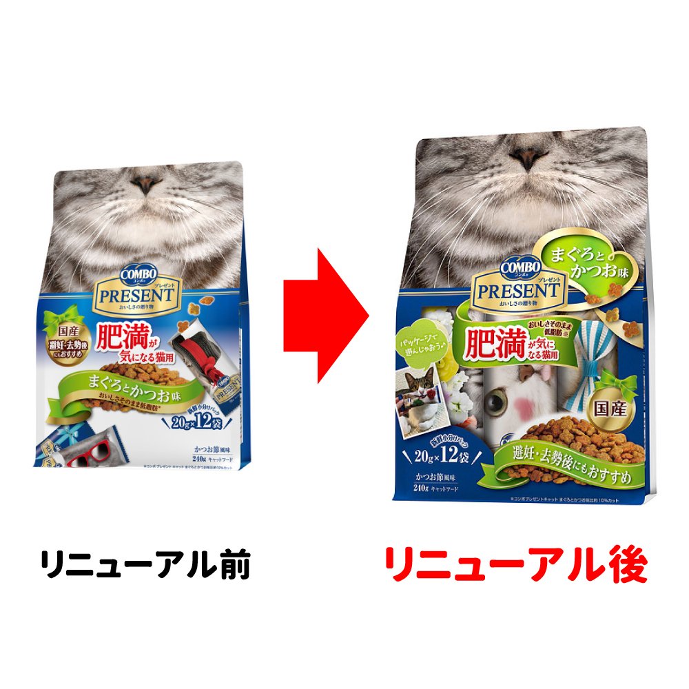 Amazon | コンボ キャットフード プレゼント キャット 肥満が気になる