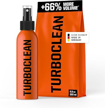 T1TAN Soccer Goalie Glove Cleaner, TURBOCLEAN & TURBOFRESH, 6.8 fl oz 200ml, Goalkeeper Glove Spray, Spray for Durability & Hygiene Spray