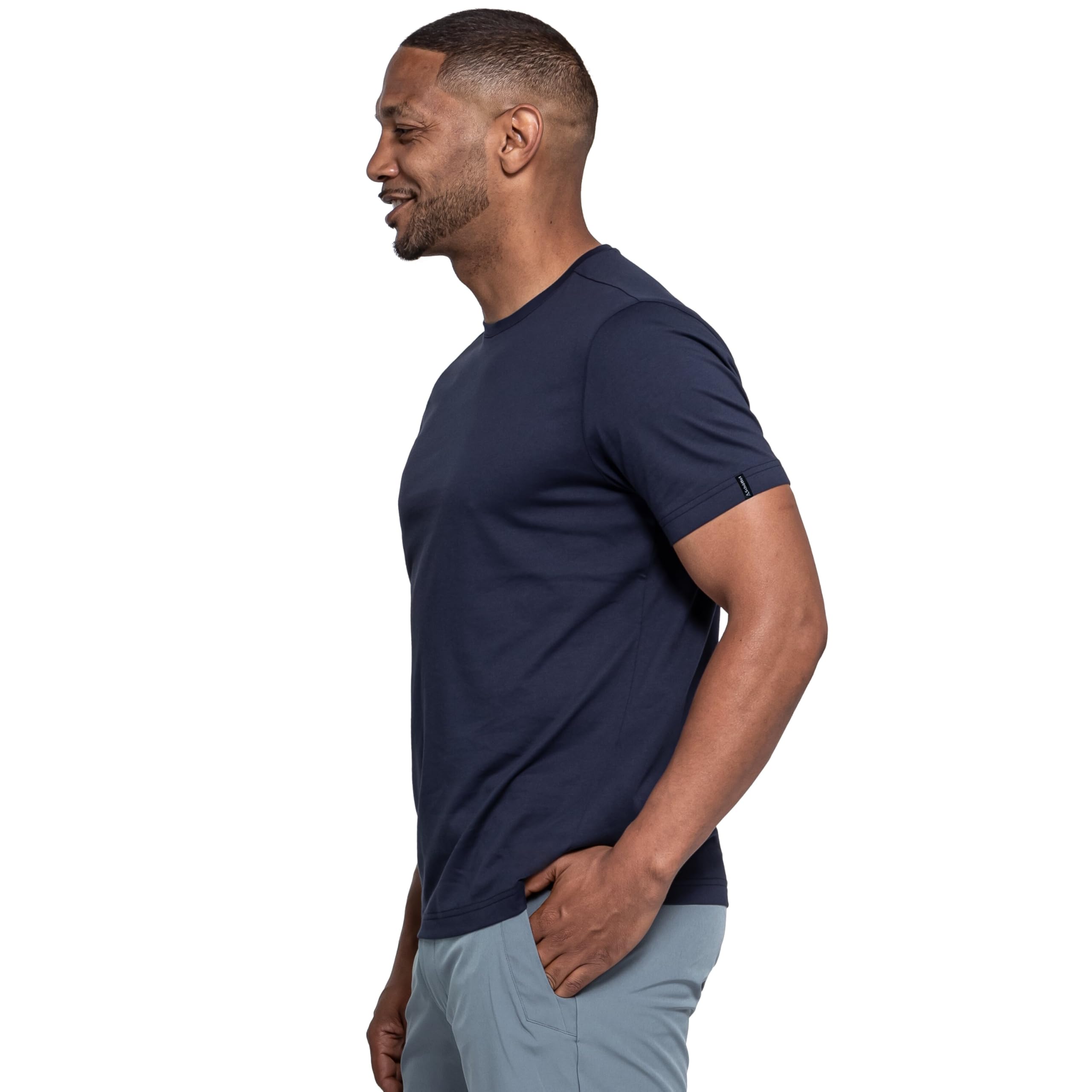 Schöffel Herren T Shirt Style Collada MNS, schnell trocknendes T-Shirt mit Rundhalsausschnitt, Funktionsshirt aus recyceltem Material