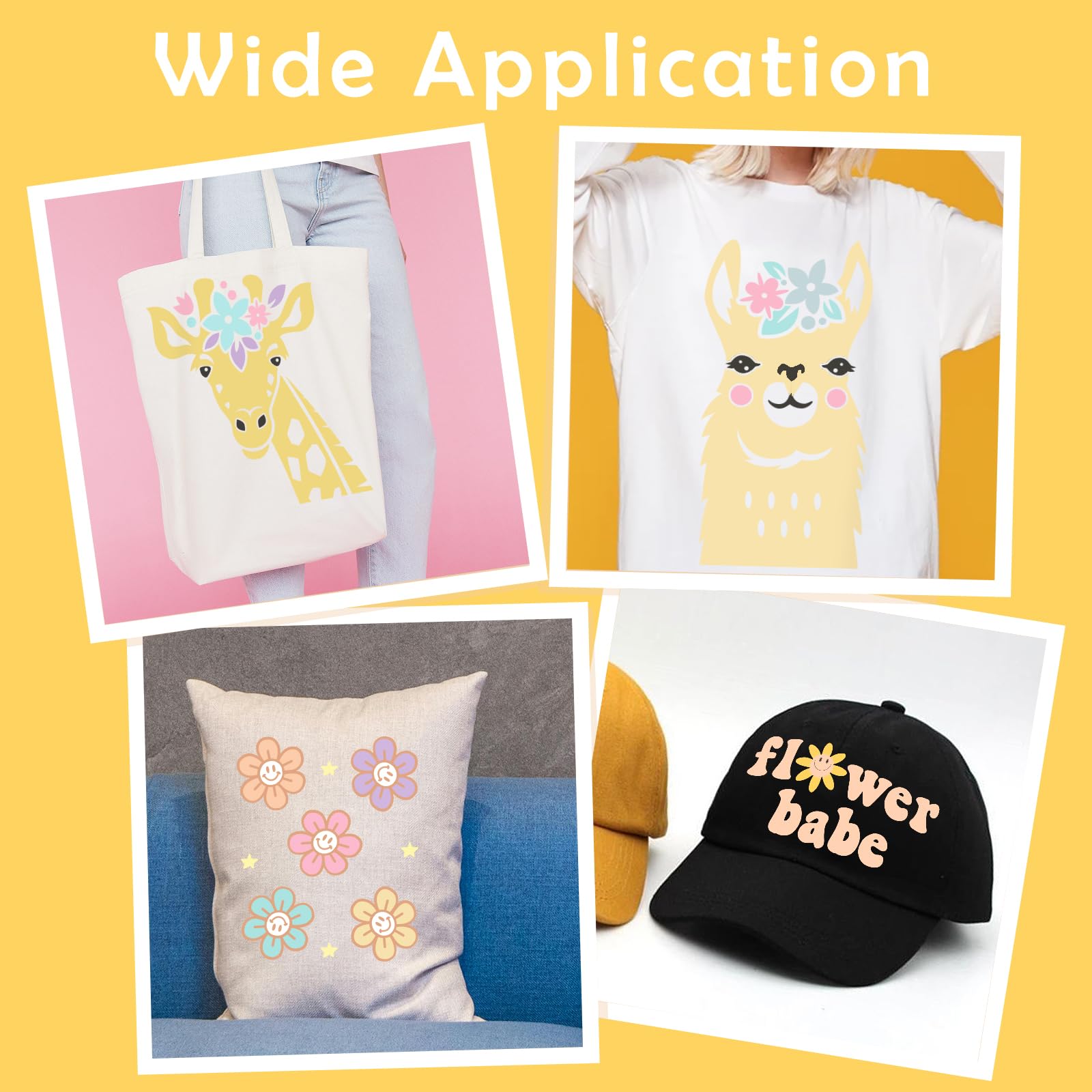 Amzeeniu Plotterfolie textiel, 33 stuks 30,5 x 25 cm flexfolie voor Cricut & Silhouette Cameo, Heat Transfer, vinyl plottermachine strijkfolie voor doe-het-zelf T-shirt, hoeden andere stoffen (22 kleuren, gewone glitter