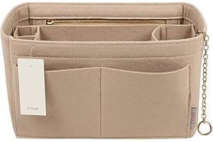 Speedy Neverfull Purse Organizer, ztujo Felt Insert Organizer with Zipper