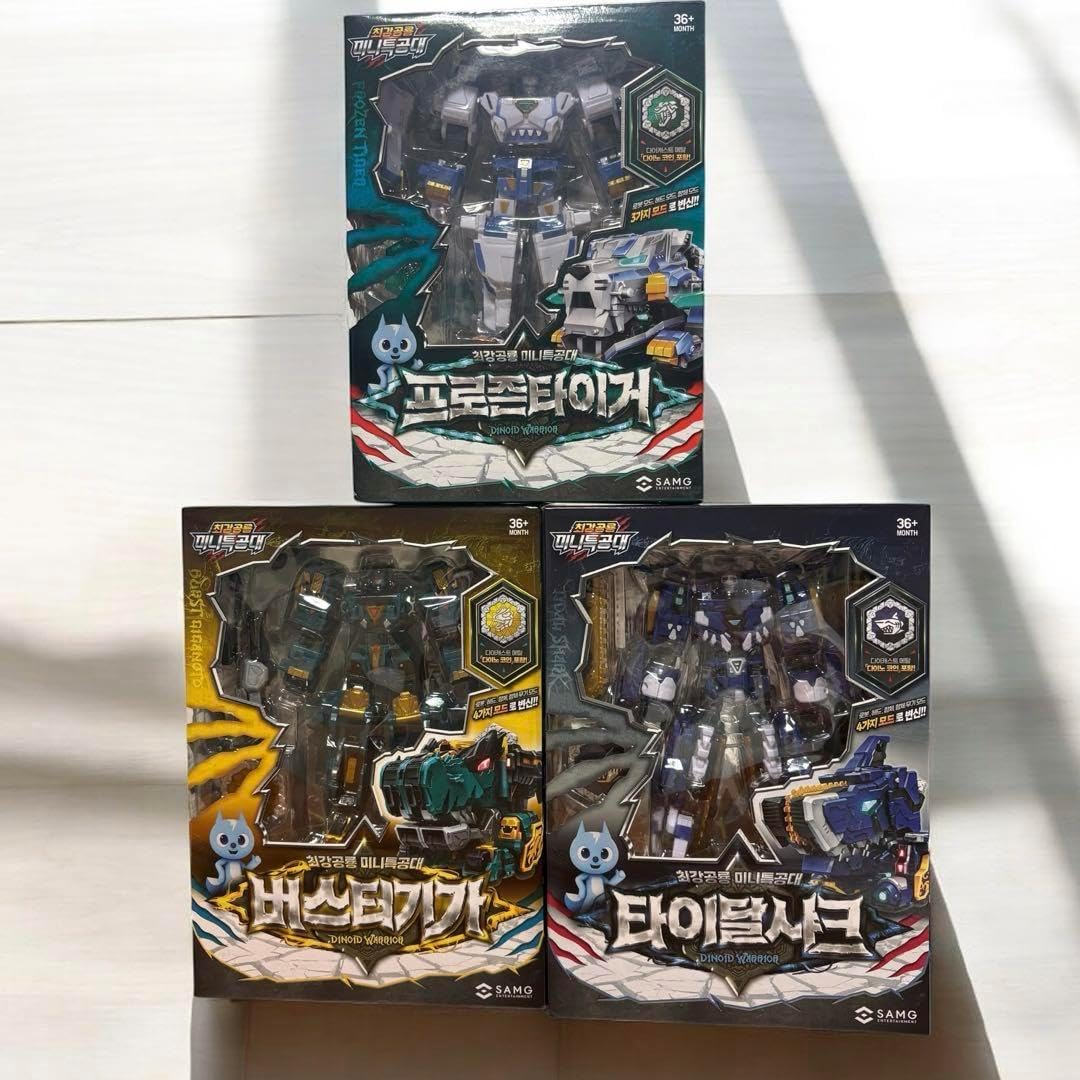 最新！！【韓国限定】 レックスカイザーシリーズ 3体 未使用