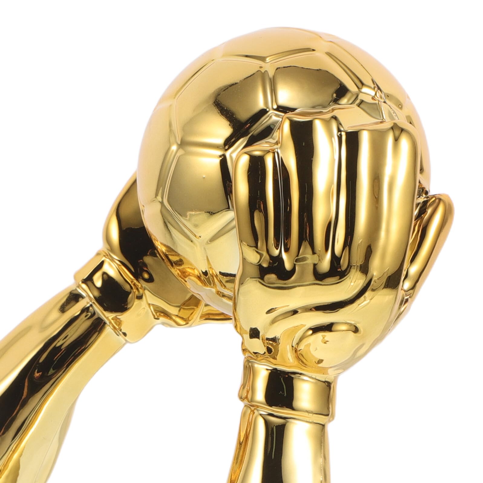 Trofeo de Portero de Fútbol Mini de Plástico Guantes Dorados, Premio Deportivo para Eventos y Regalos de Fútbol, Recuerdo de Trofeo para Jugadores y Fanáticos — view 3