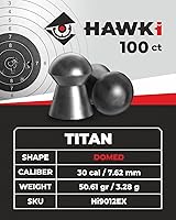 Vista 2 de Balas de Airsoft Hawki Diseñadas para Tiro al Blanco y Caza