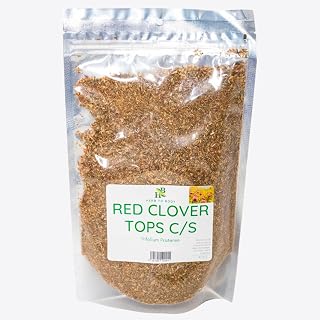 Herb To Body Red Clover Tops C/S | Cut & Sifted | Trifolium Pratense | Wildcrafted | 4oz