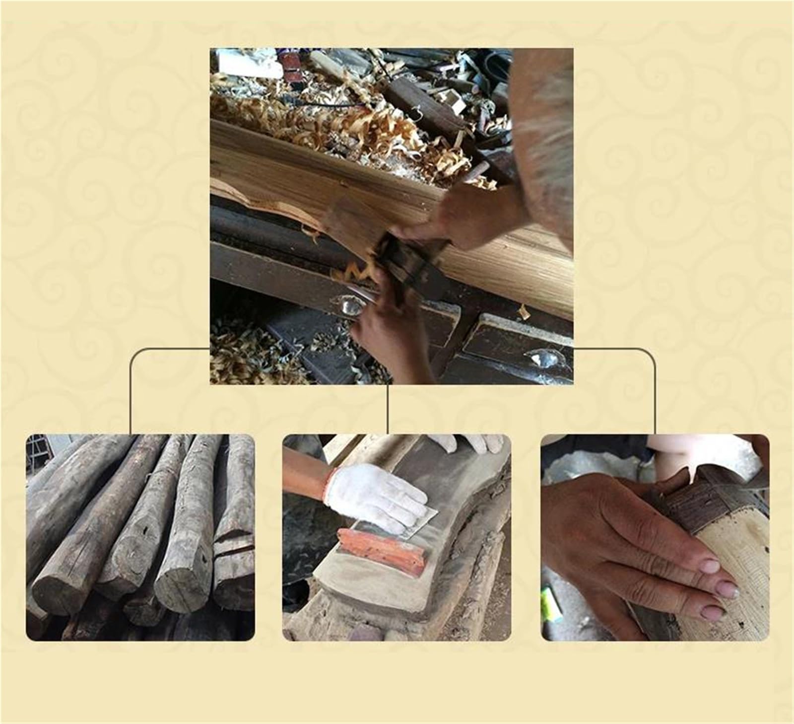 Guqin Chinese Cyther Fuxi siedem strunowych instrumentów ze starego drewna Paulownia dla początkujących i zaawansowanych graczy