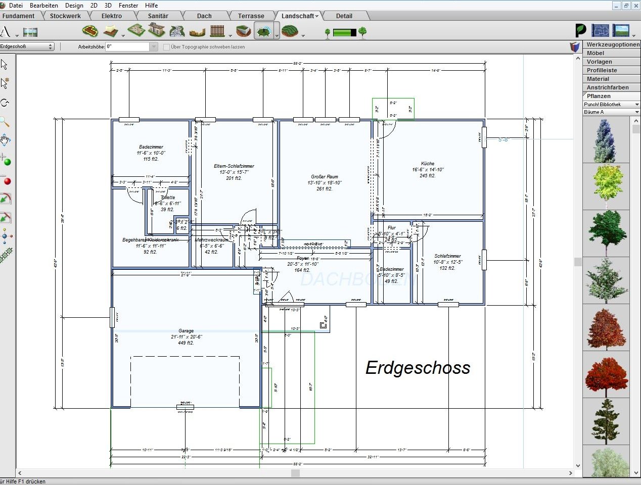 Architekt 3D X7 Gartendesigner