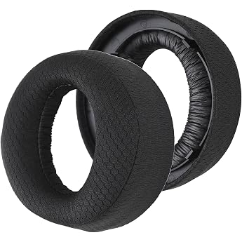 Replacement Ear Pads for PS5 Pulse 3 D with Breathable Fabric and Foam Noise Isolating and Improving User Comfort