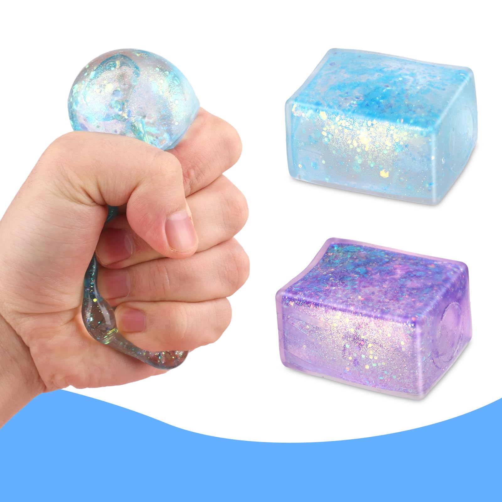 Handgefertigter Stressball In Granatapfel-Form – Weiches Quetschspielzeug Für Kinder & Erwachsene – Sensorisch, Tragbar & Langlebig