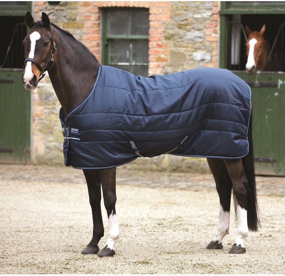 Horseware Ireland Amigo Insulator lite - 100g, Color: Navy/Navy & White, Size: 81 (ABRA41-BBW0-81)