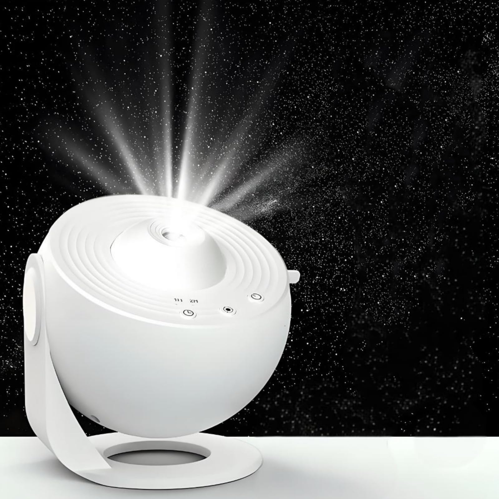 Proiettore a stelle HD, per bambini, luce galassia, pulsante regolabile, 13 stelle intercambiabili