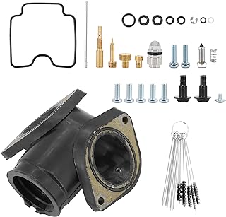 Carburetor Rebuild Repair Kit for 1999-2003 Yamaha XV1600 Road Star with intake manifold