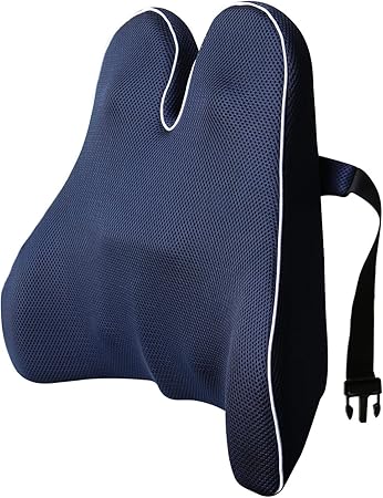 Amazon クッション 腰枕 ランバーサポート 低反発 メッシュ表地 取付バンド 椅子 シート 車用 車中泊 車便利グッズ ヘルスケア オフィス 背当て 腰クッション 車用クッション 背もたれクッション シートクッション カークッション ゲーミングクッション 車椅子 座椅子