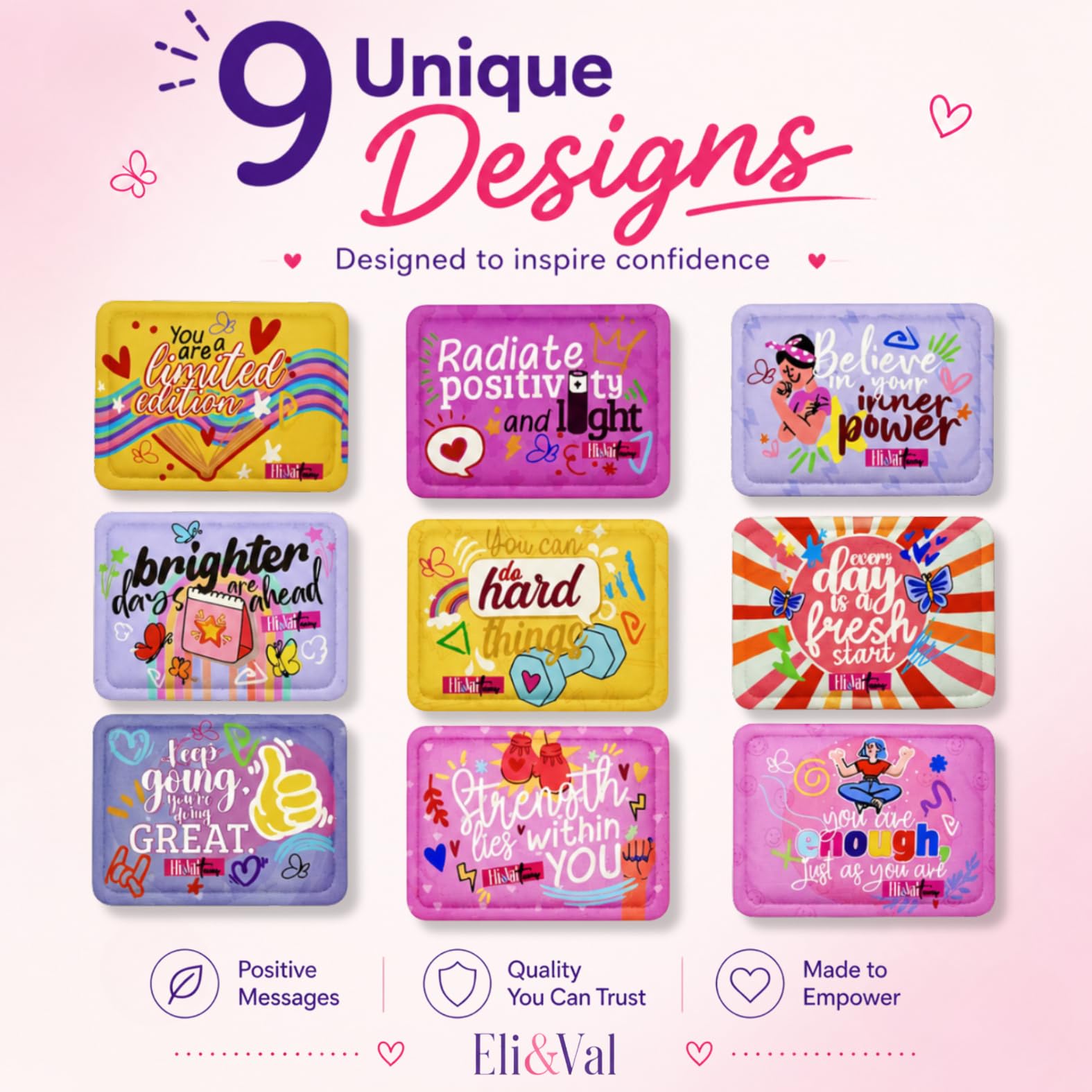 Heating Patches for Period Cramps, Teens & Women – 9 Count — Amazon image 3