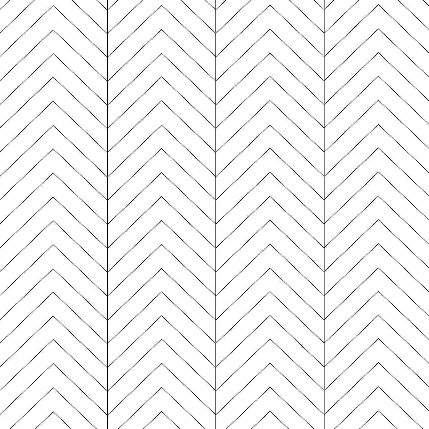 17.71"x 78" Modern Stripe Black and White Wallpaper Peel