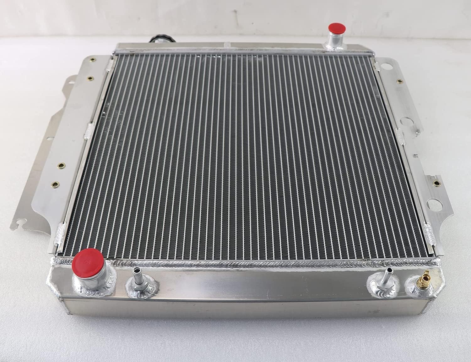 4 Row Core Radiator Replacement for 1987-2006 Jeep Wrangler YJ TJ 2.4L 2.5L 4.0L 4.2L,Jeep Radiators 1989 1992 1995 1997 1999 2001 2002 2003 2004 2005 All Aluminum Radiators