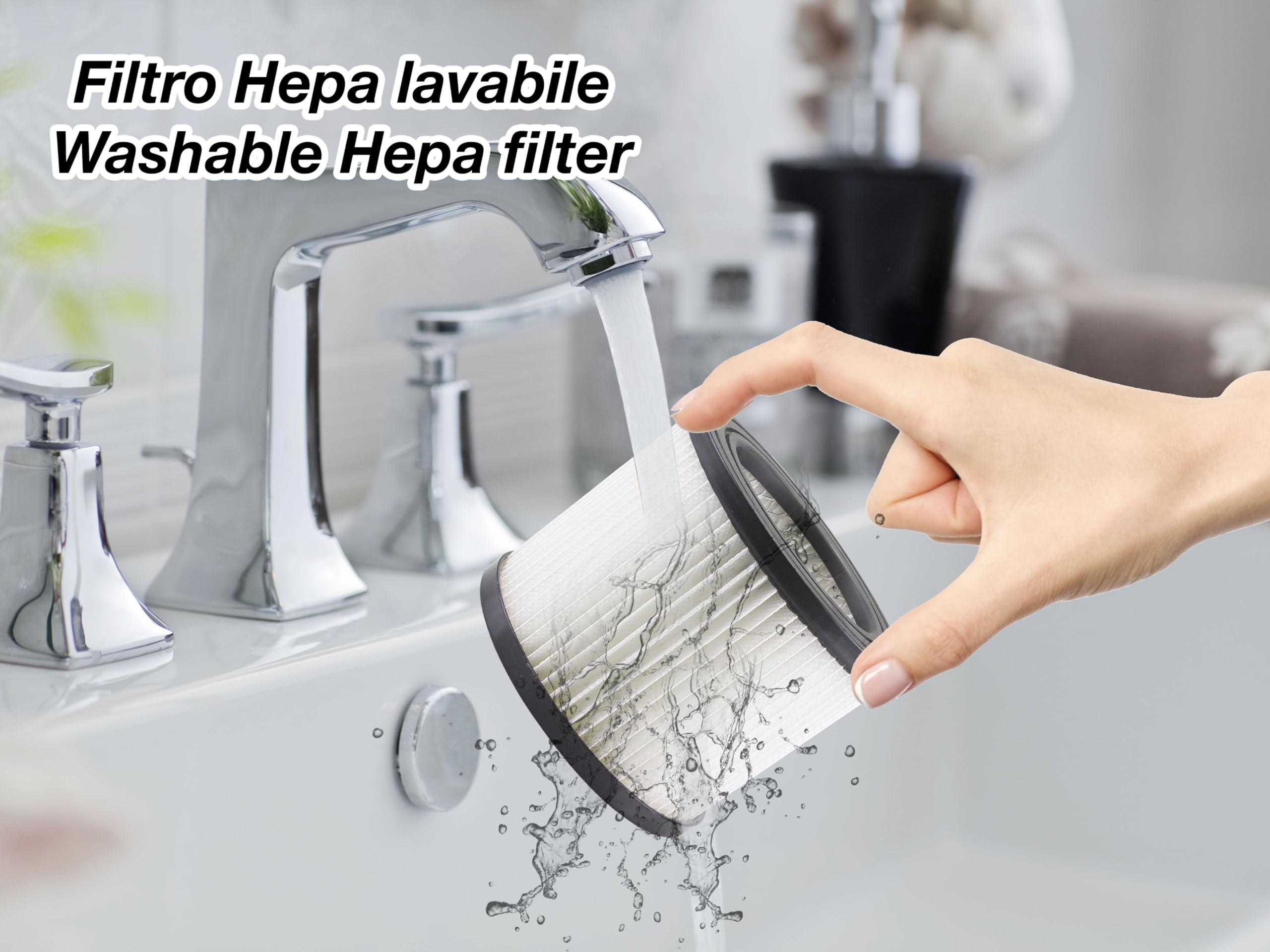 BEPER P202ASP250 Aspirador de Cenizas Profesional 800W, Depósito de 15L, Filtro Hepa, Función de Soplado, Depósito de Aspiración de Cenizas, Aspirador Ideal para Trabajo Diario o Industrial, Negro