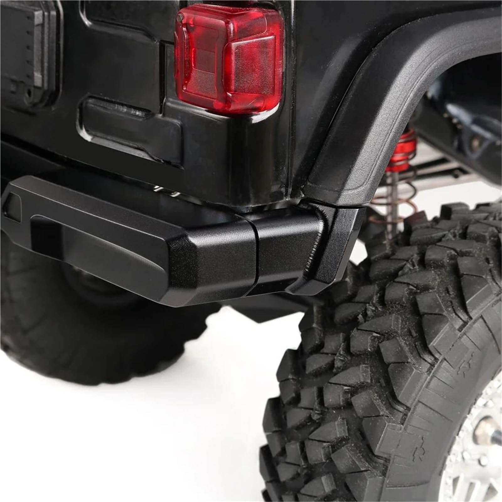 Per Axial Per SCX10 III AXI03007 1/10 CNC Alluminio Paraurti Posteriore RC Crawler Aggiornamenti Parti Accessori Modificati Camion Di Ricambio
